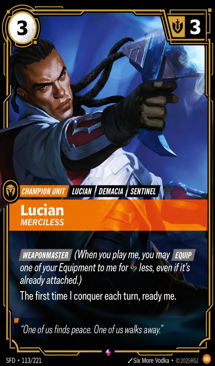 2026 Lucian - Merciless #113