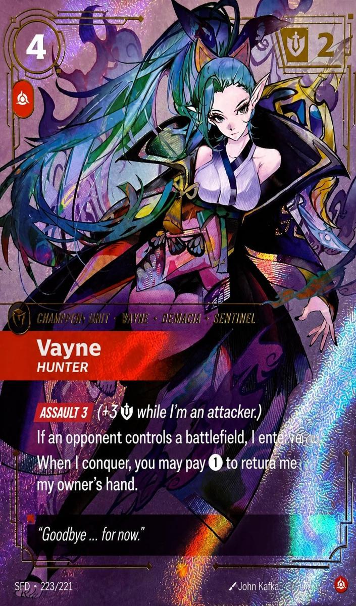 2026 Vayne - Hunter #223