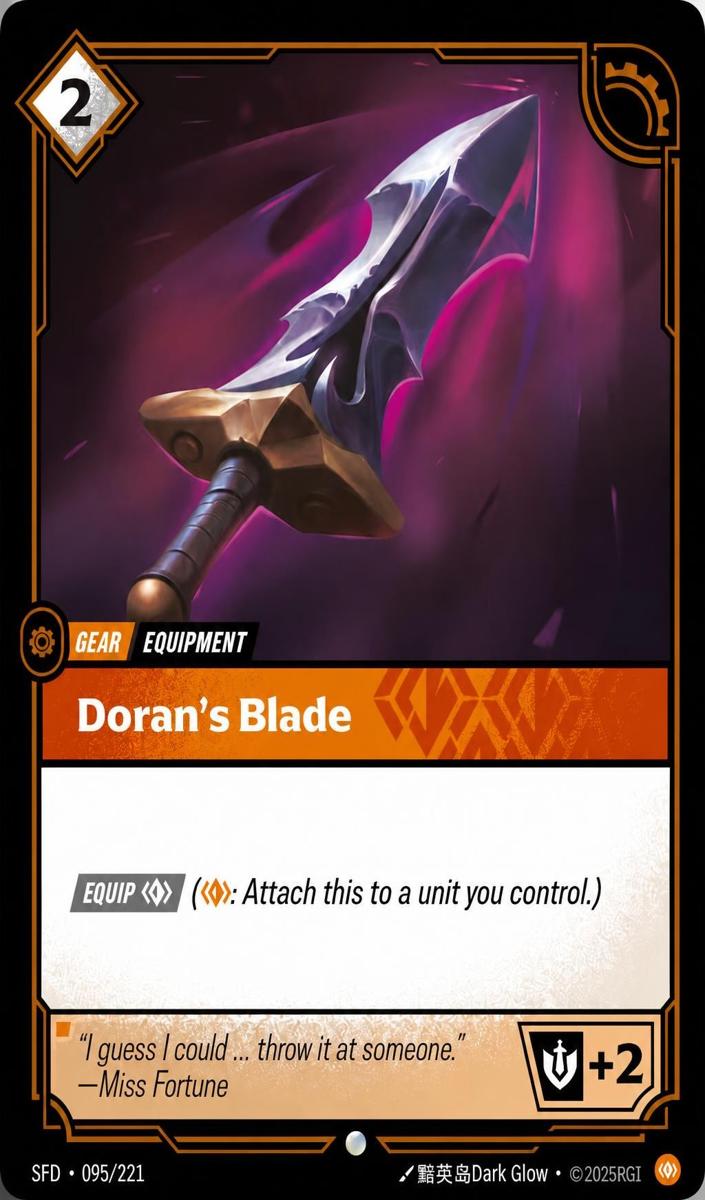 2026 Doran's Blade #95