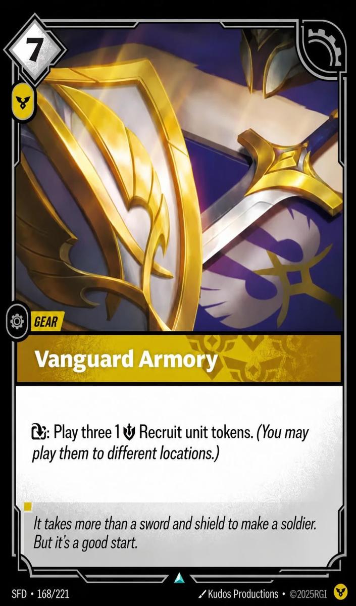 2026 Vanguard Armory #168