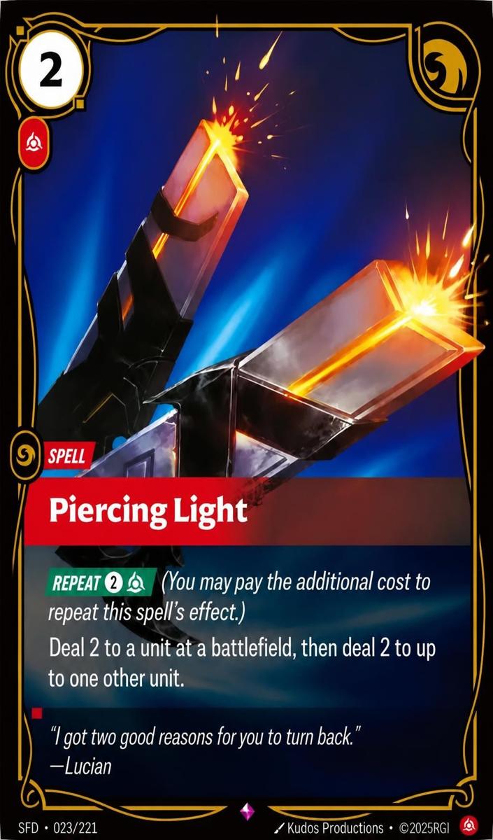 2026 Piercing Light #23