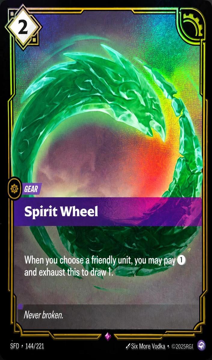 2026 Spirit Wheel #144