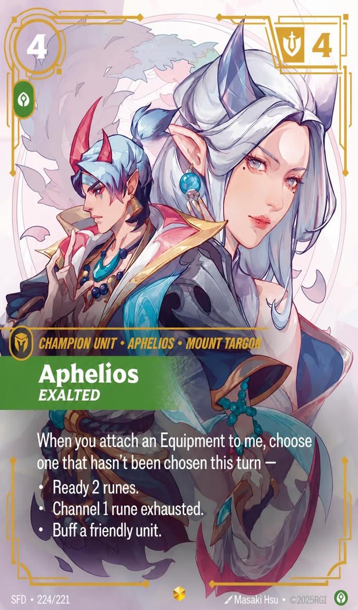 2026 Aphelios - Exalted #224