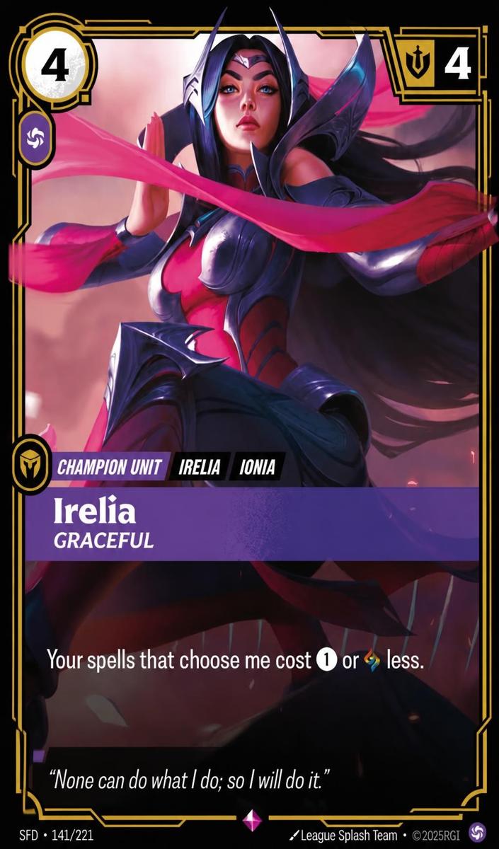 2026 Irelia - Graceful #141