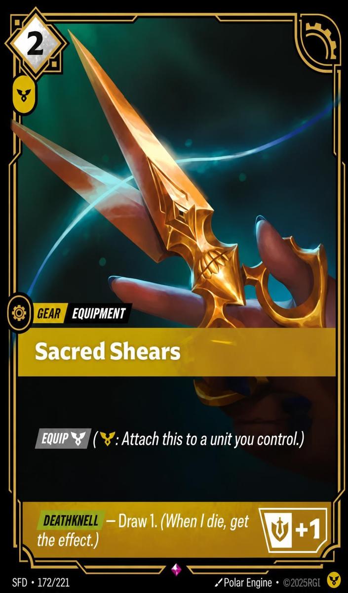 2026 Sacred Shears #172