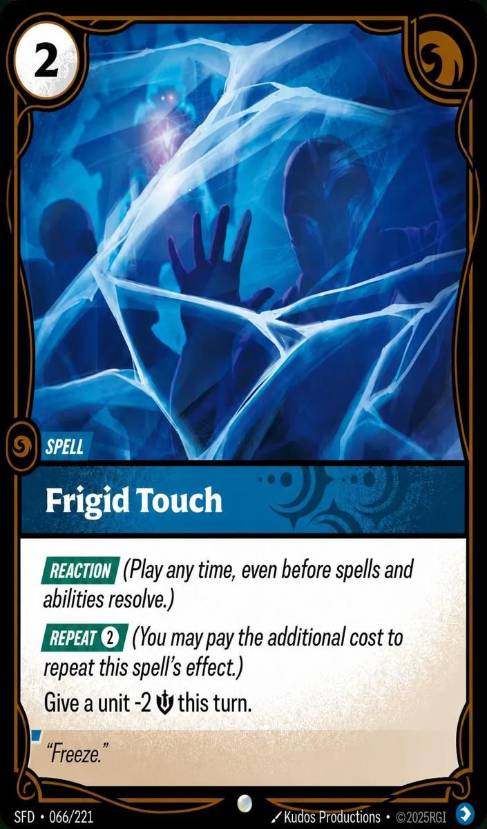 2026 Frigid Touch #66