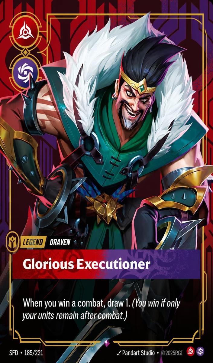 2026 Draven - Glorious Executioner #185