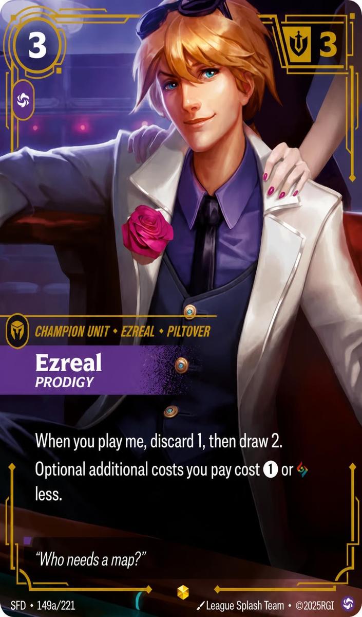 2026 Ezreal - Prodigy [Alternate Art] #149a