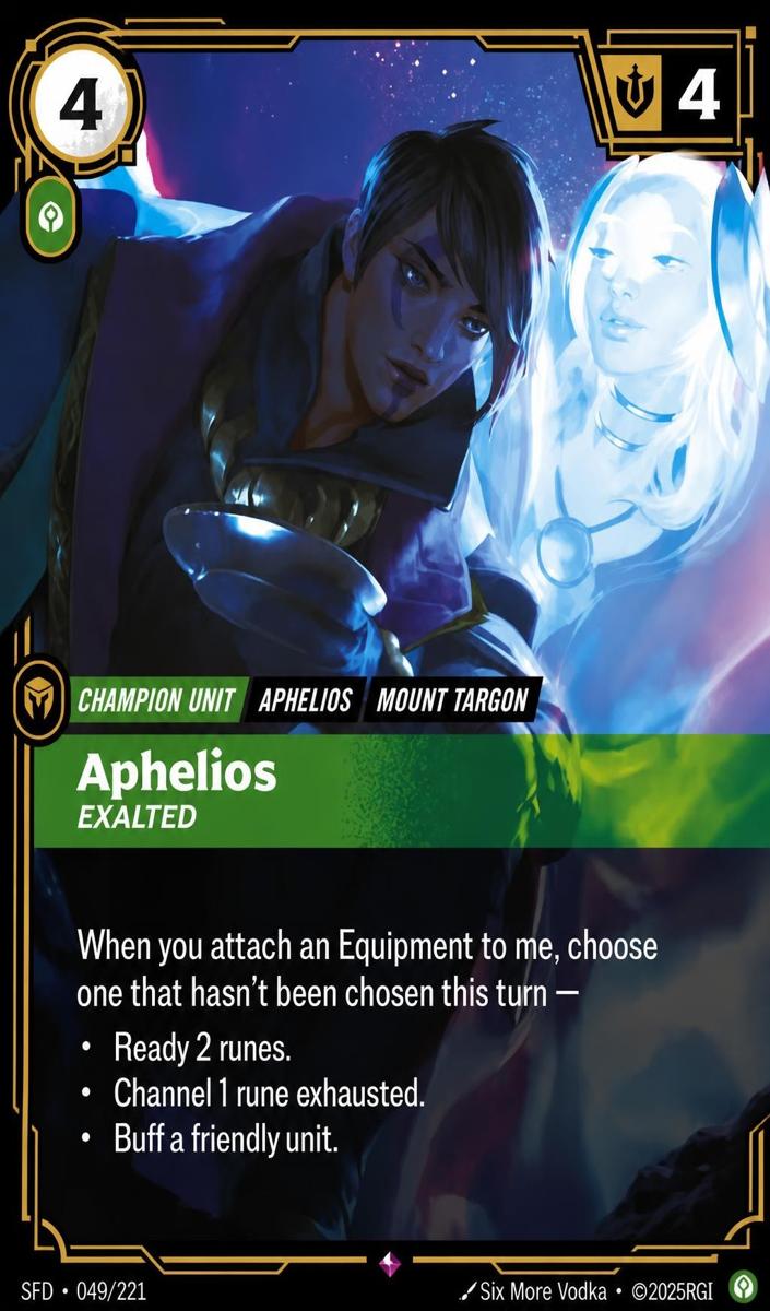 2026 Aphelios - Exalted #49