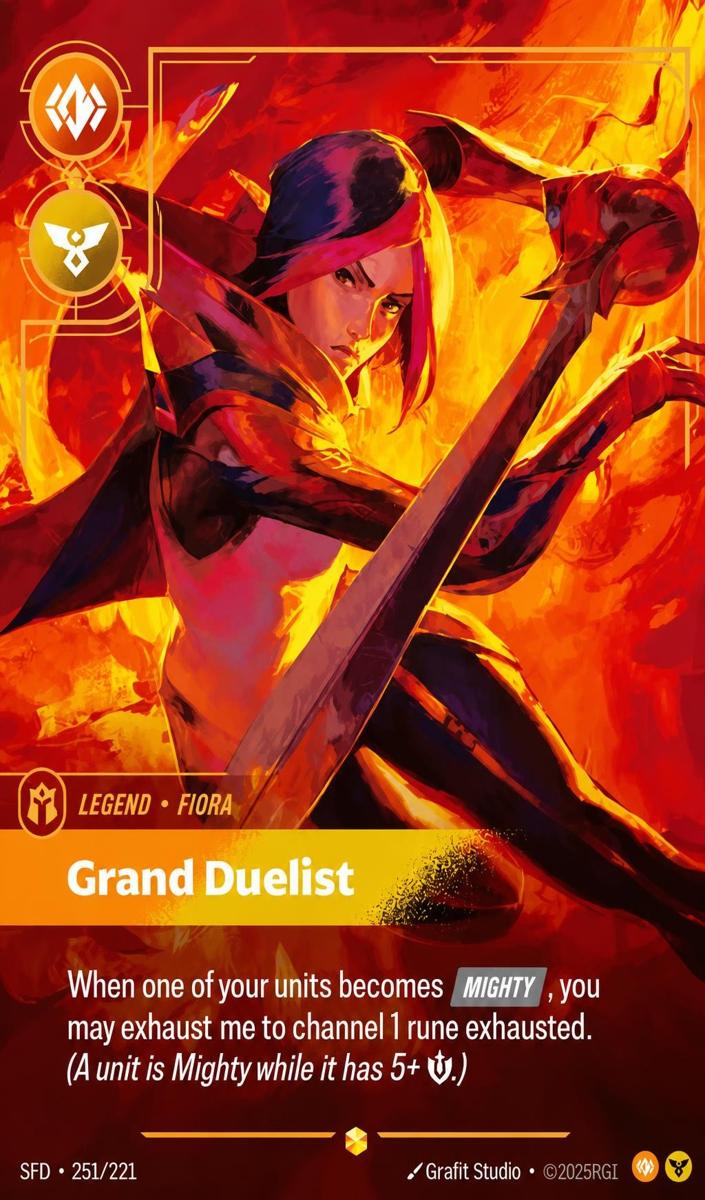 2026 Fiora - Grand Duelist #251