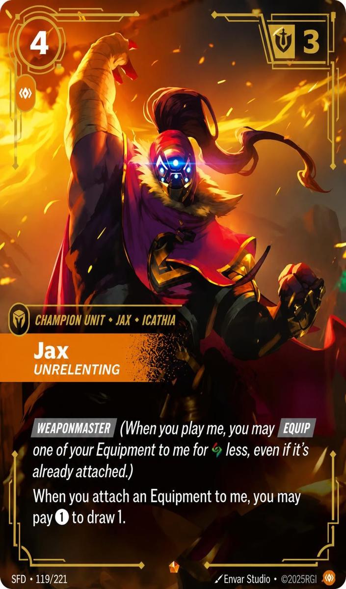2026 Jax - Unrelenting #119