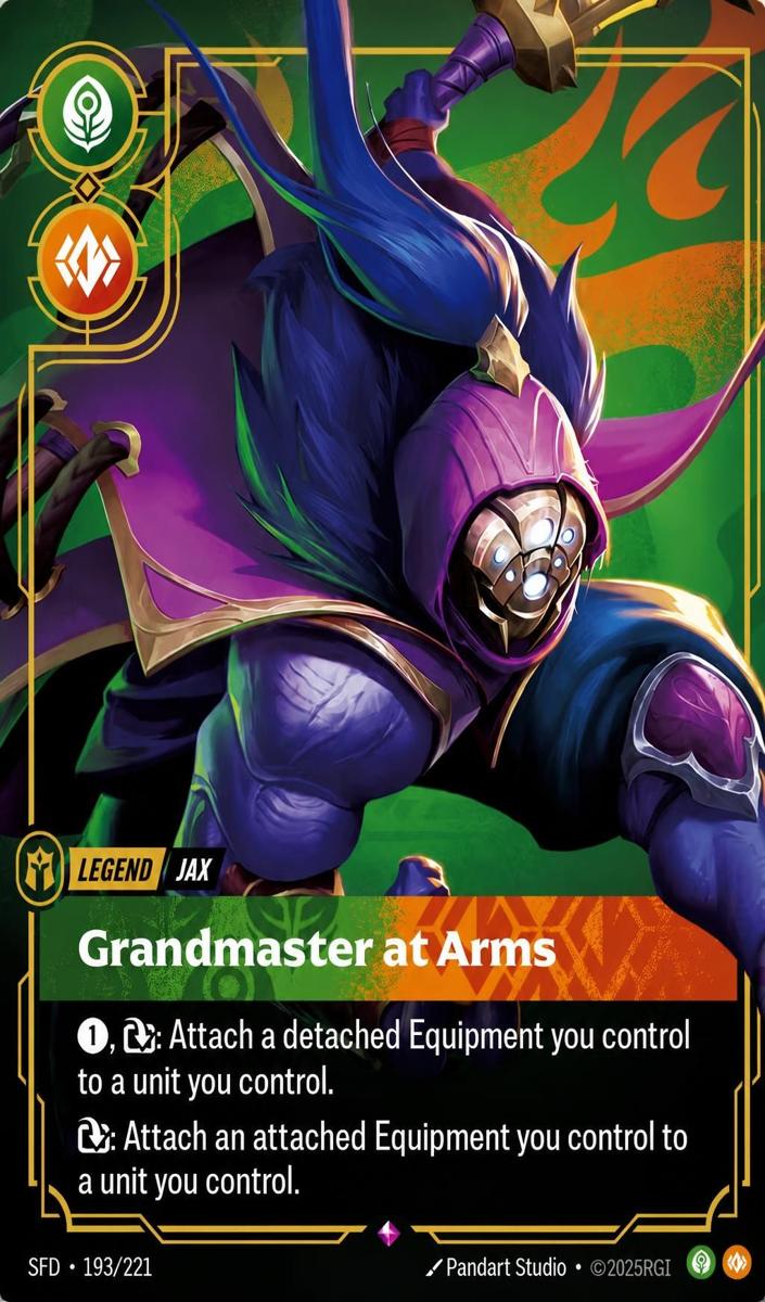 2026 Jax - Grandmaster At Arms #193