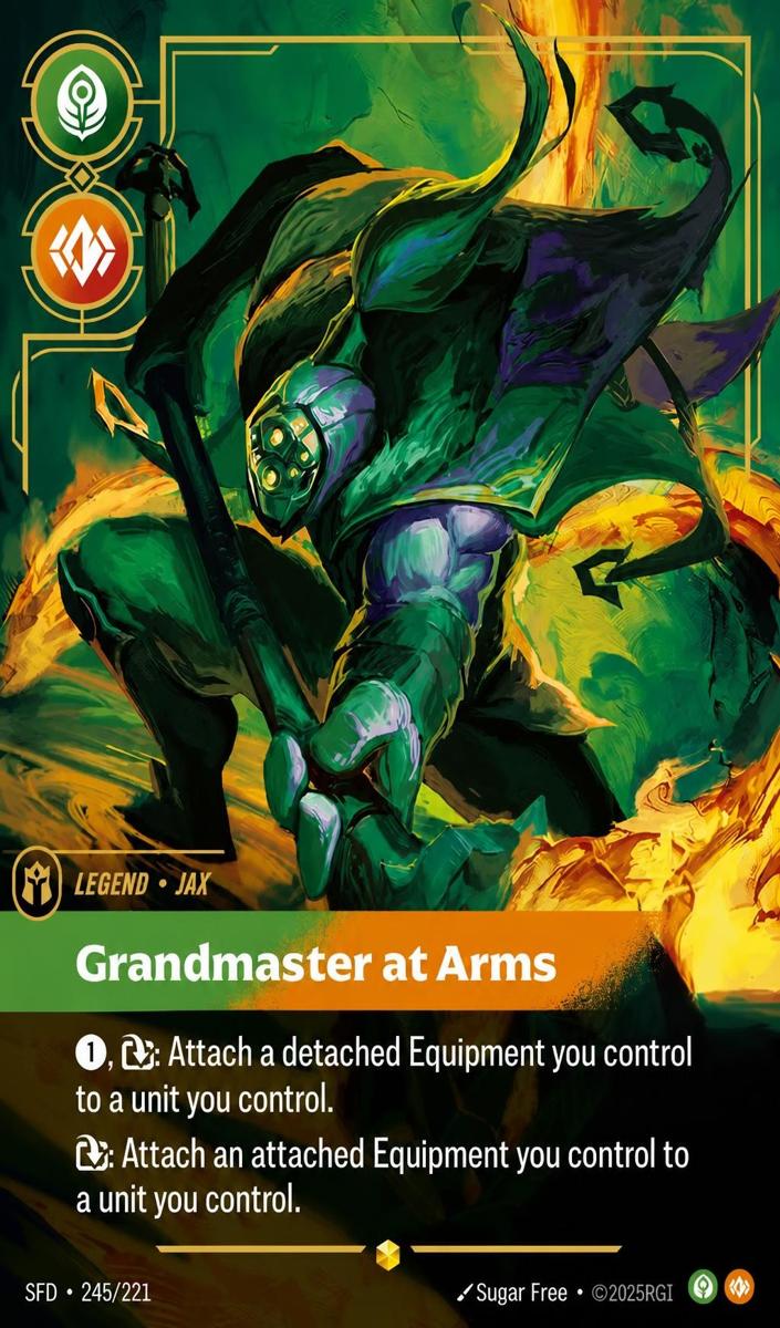 2026 Jax - Grandmaster At Arms #245