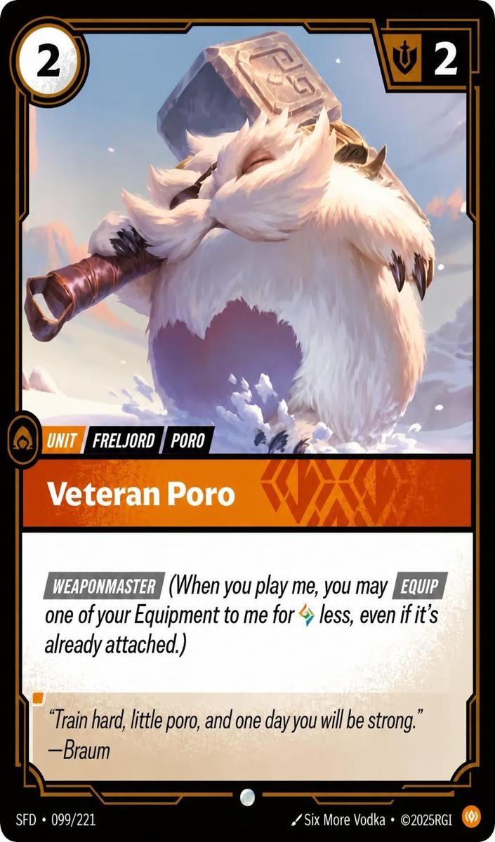2026 Veteran Poro #99