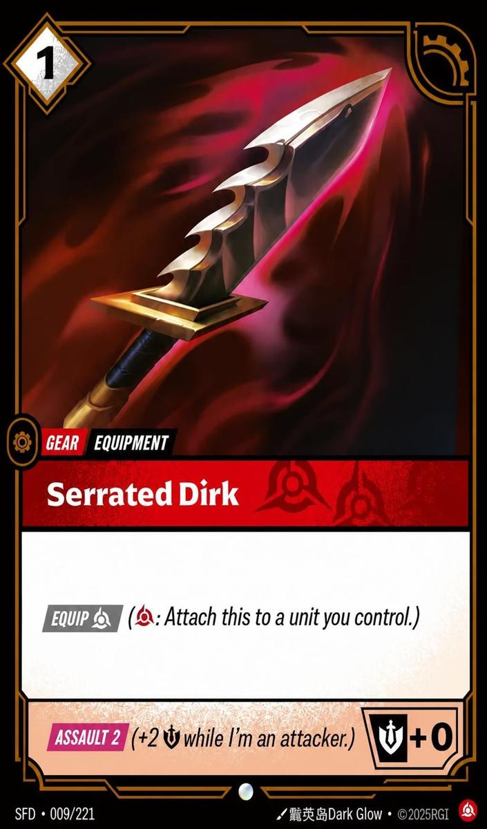 2026 Serrated Dirk #9