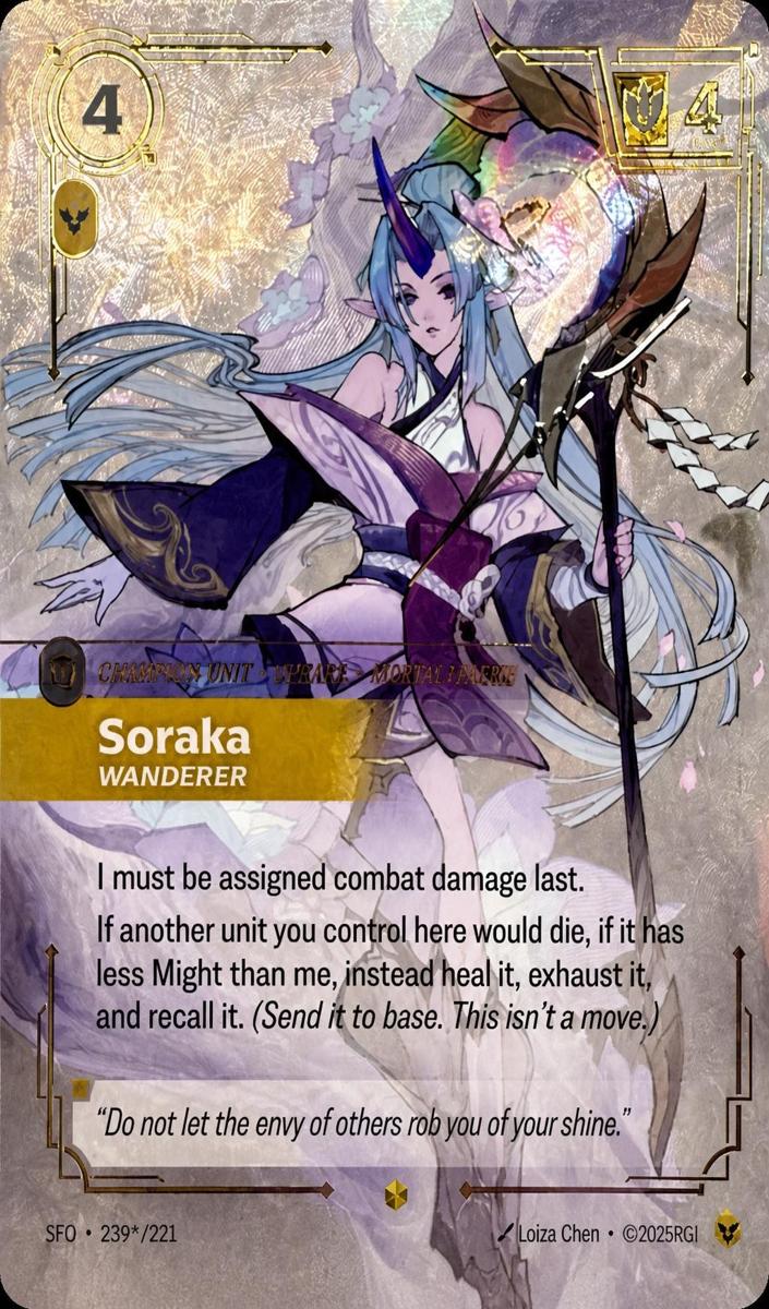2026 Soraka - Wanderer [Signature] #239