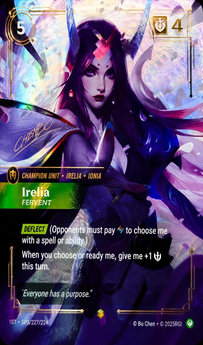 2026 Irelia - Fervent [Signature] #225