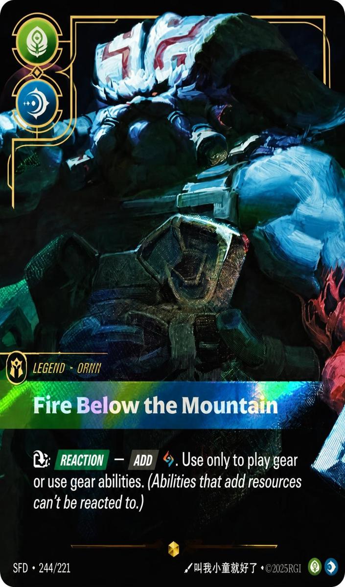 2026 Ornn - Fire Below the Mountain #244