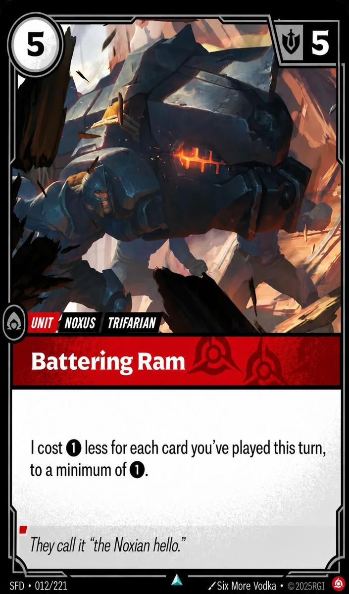 2026 Battering Ram #12