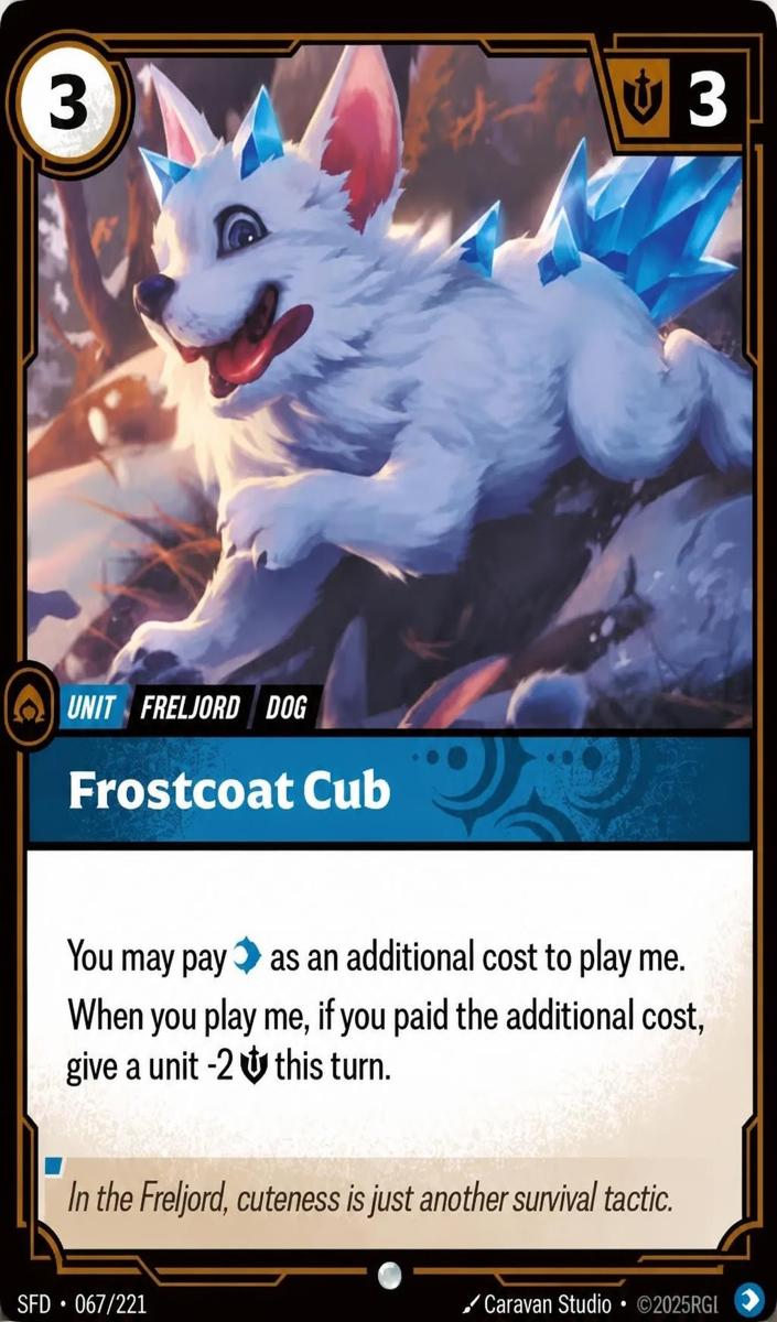 2026 Frostcoat Cub #67