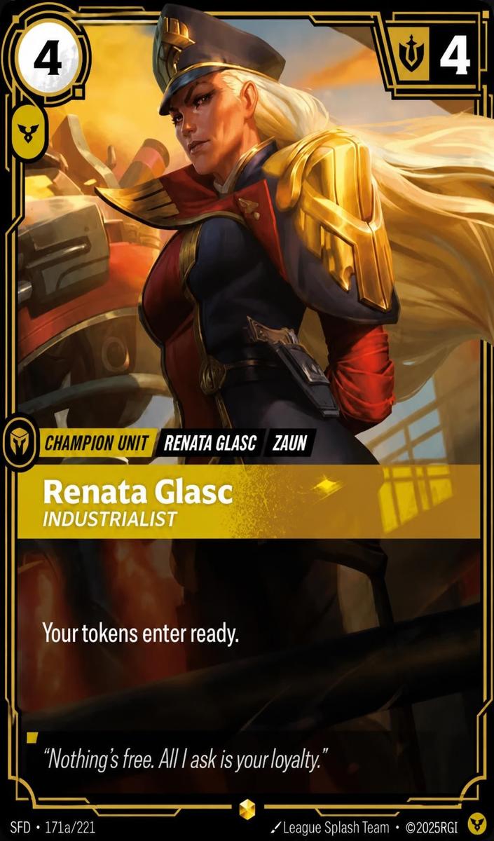 2026 Renata Glasc - Industrialist [Alternate Art] #171a