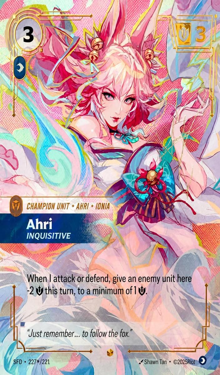 2026 Ahri - Inquisitive [Signature] #227