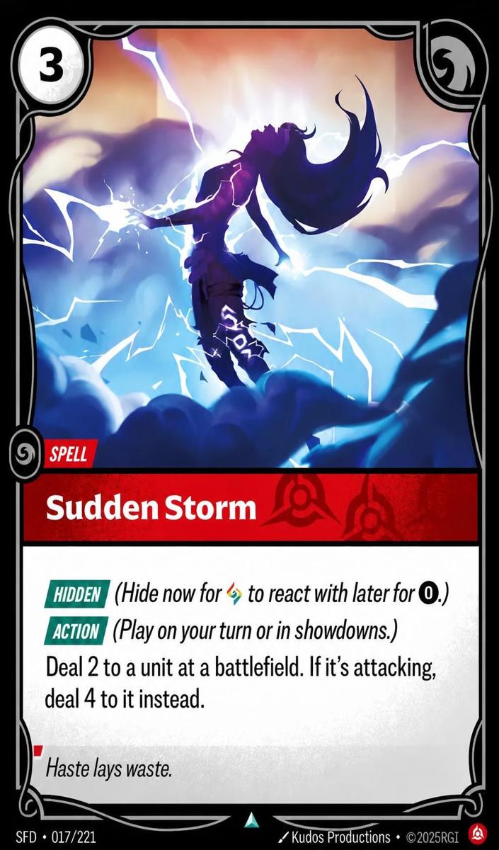 2026 Sudden Storm #17