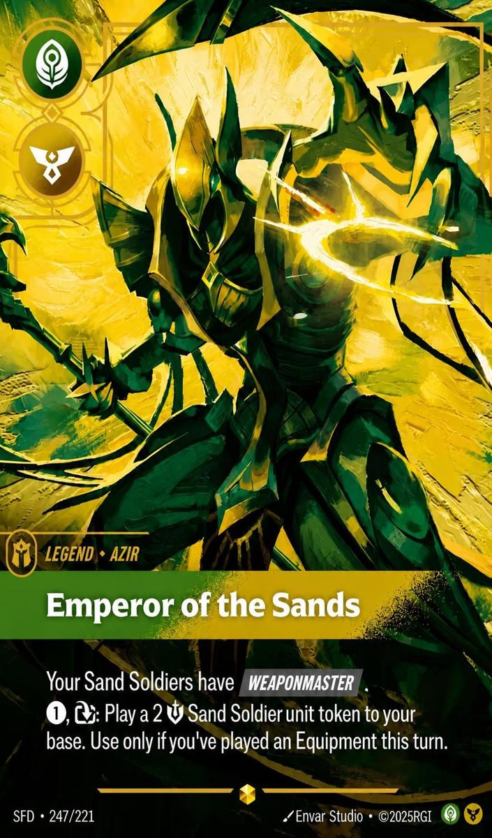 2026 Azir - Emperor of the Sands #247