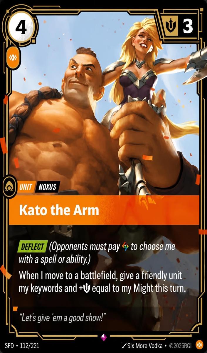 2026 Kato the Arm #112