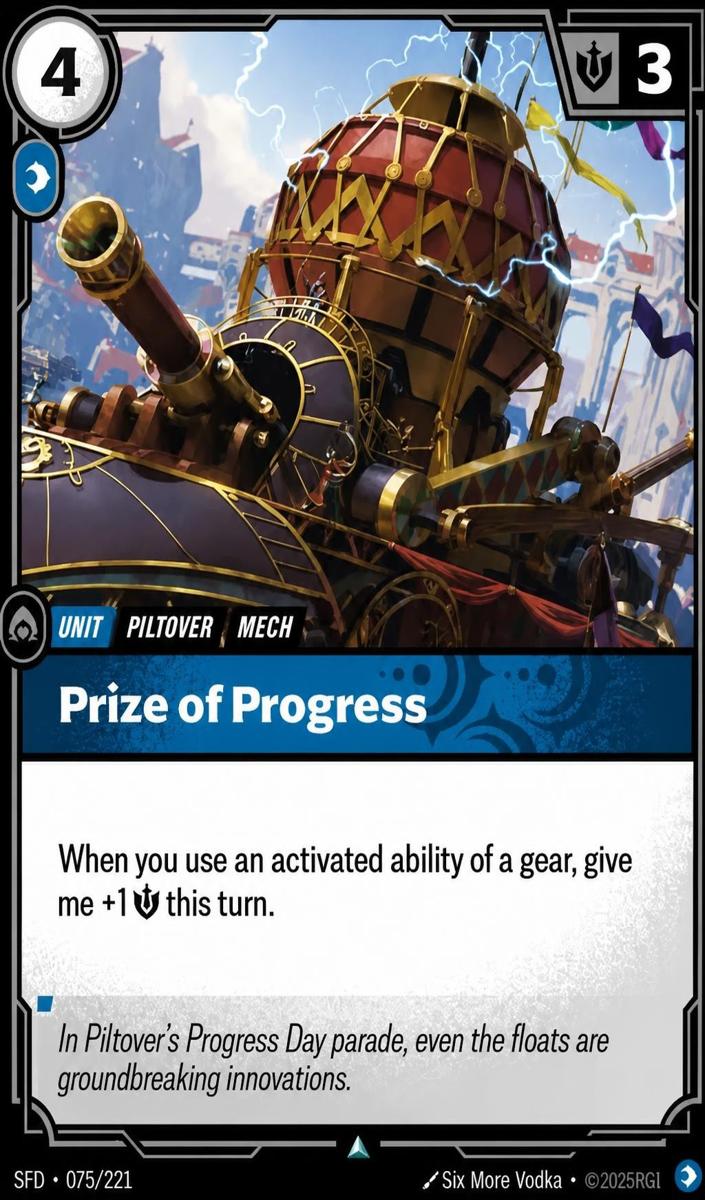 2026 Prize of Progress #75