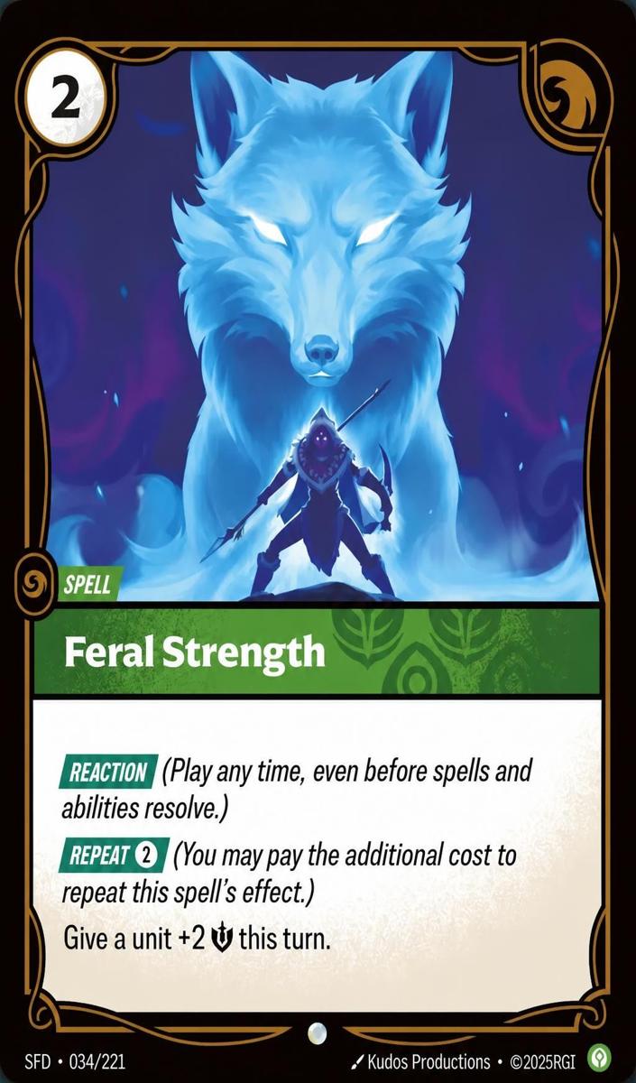 2026 Feral Strength #34