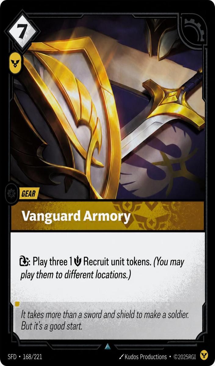 2026 Vanguard Armory [Foil] #168
