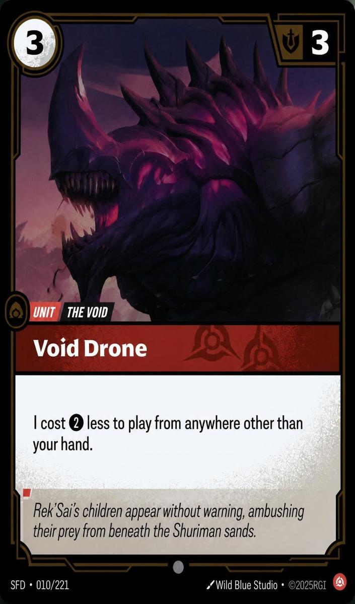 2026 Void Drone [Foil] #10