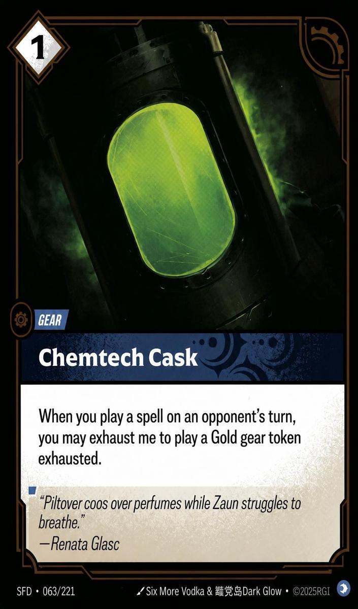 2026 Chemtech Cask [Foil] #63