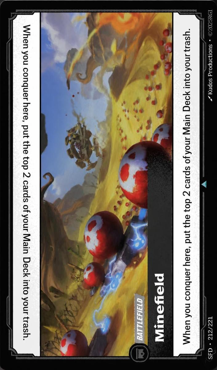 2026 Minefield [Foil] #212