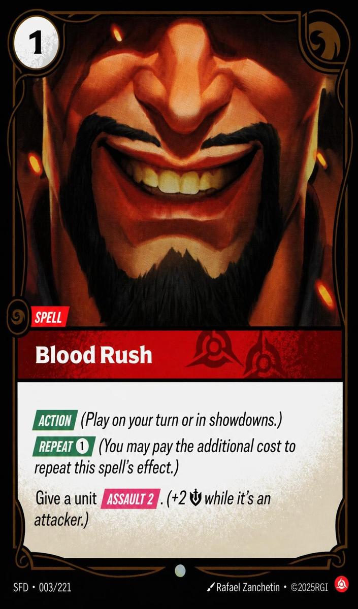 2026 Blood Rush [Foil] #3