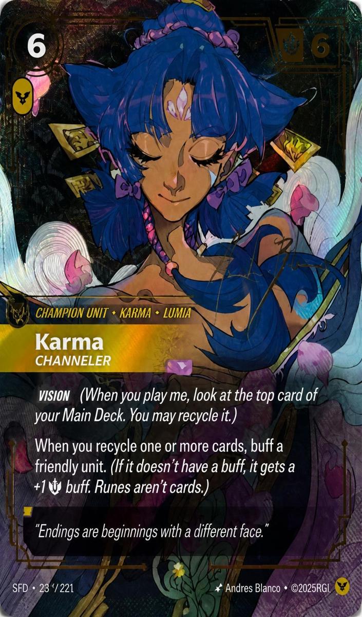 2026 Karma - Channeler [Signature] #237
