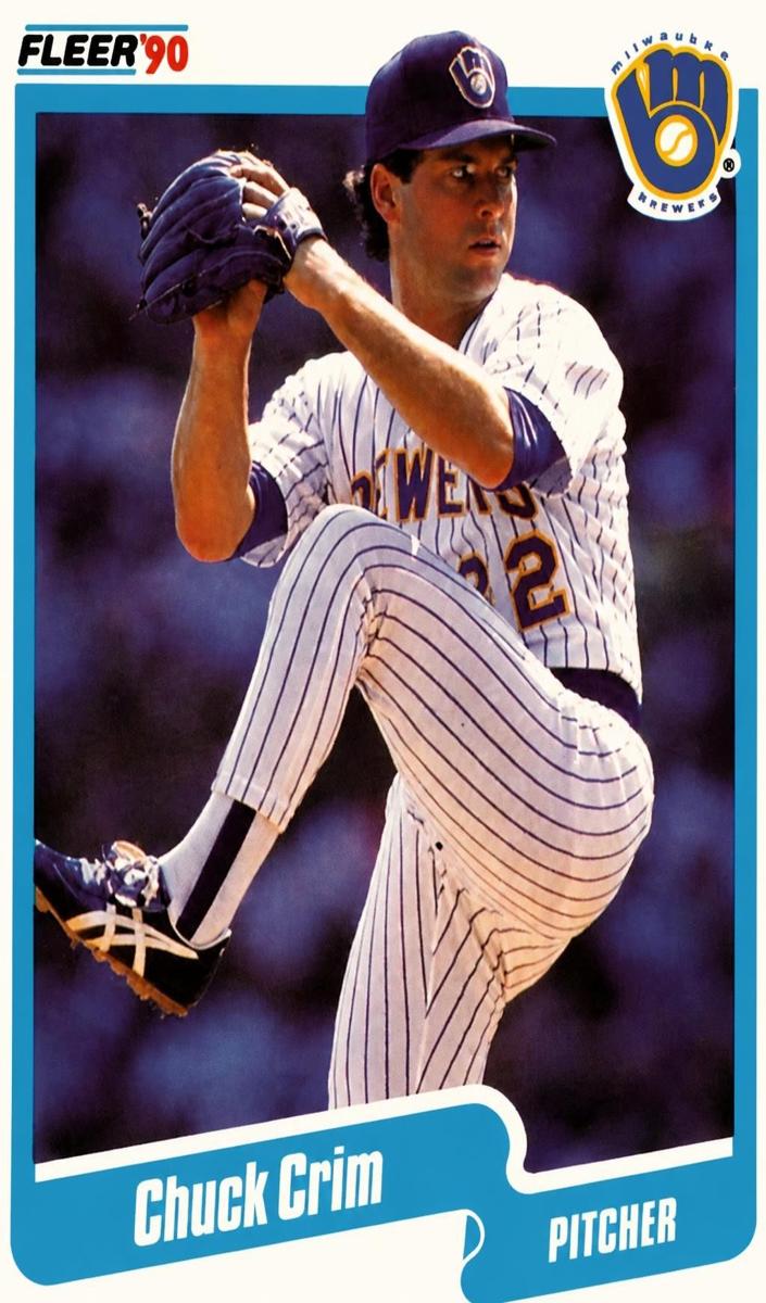 1990 Chuck Crim #319