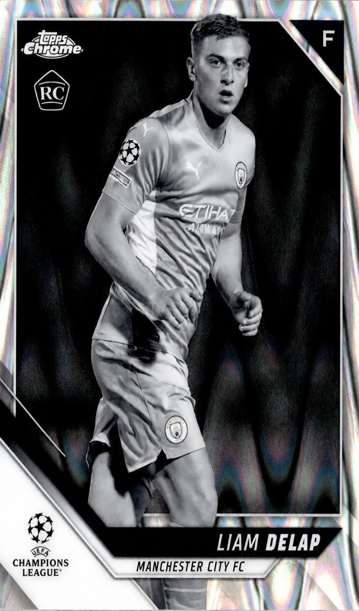 2021 Liam Delap [Black and White Raywave] #114