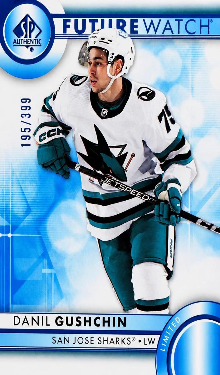 2023 Danil Gushchin [Limited Blue] #135