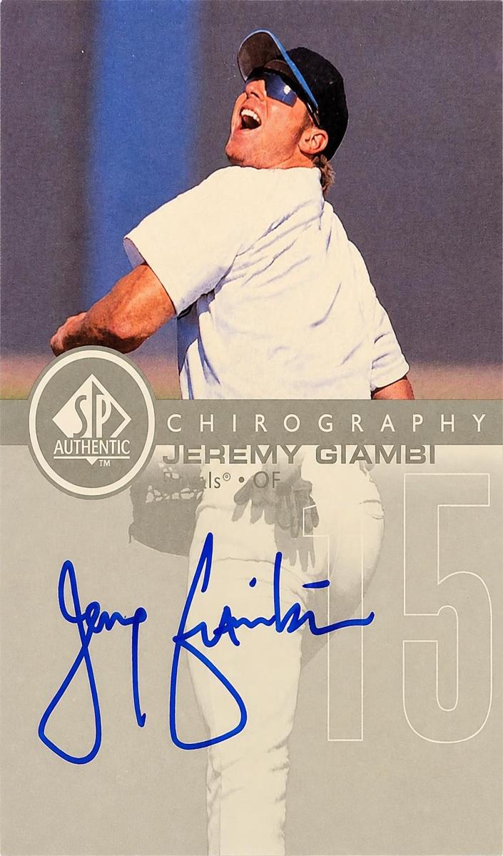 1999 Jeremy Giambi #JG