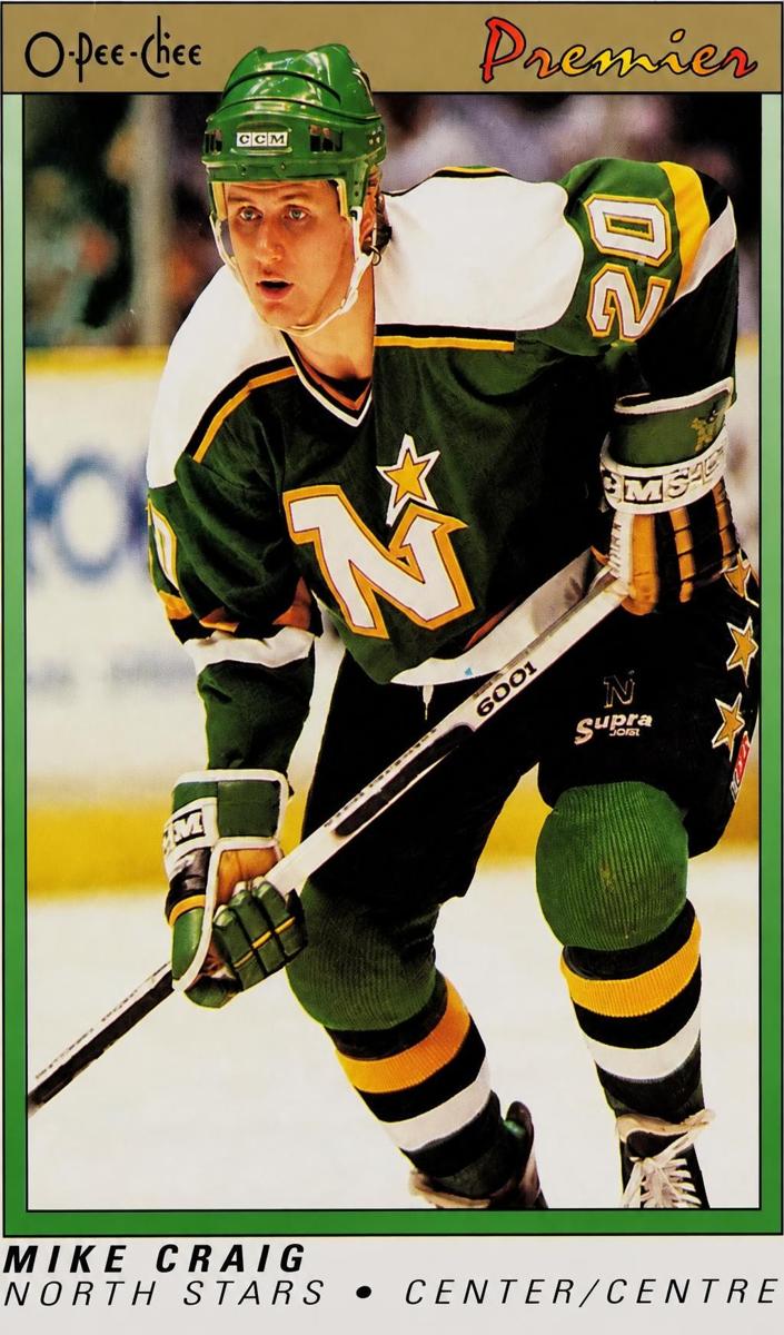 1990 O-Pee-Chee Premier Mike Craig #19 card