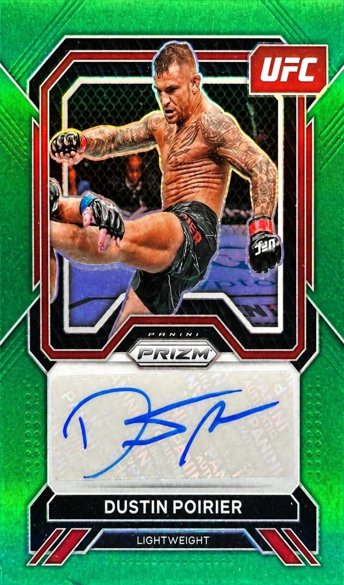 2023 Dustin Poirier [Green] #SA-DPR