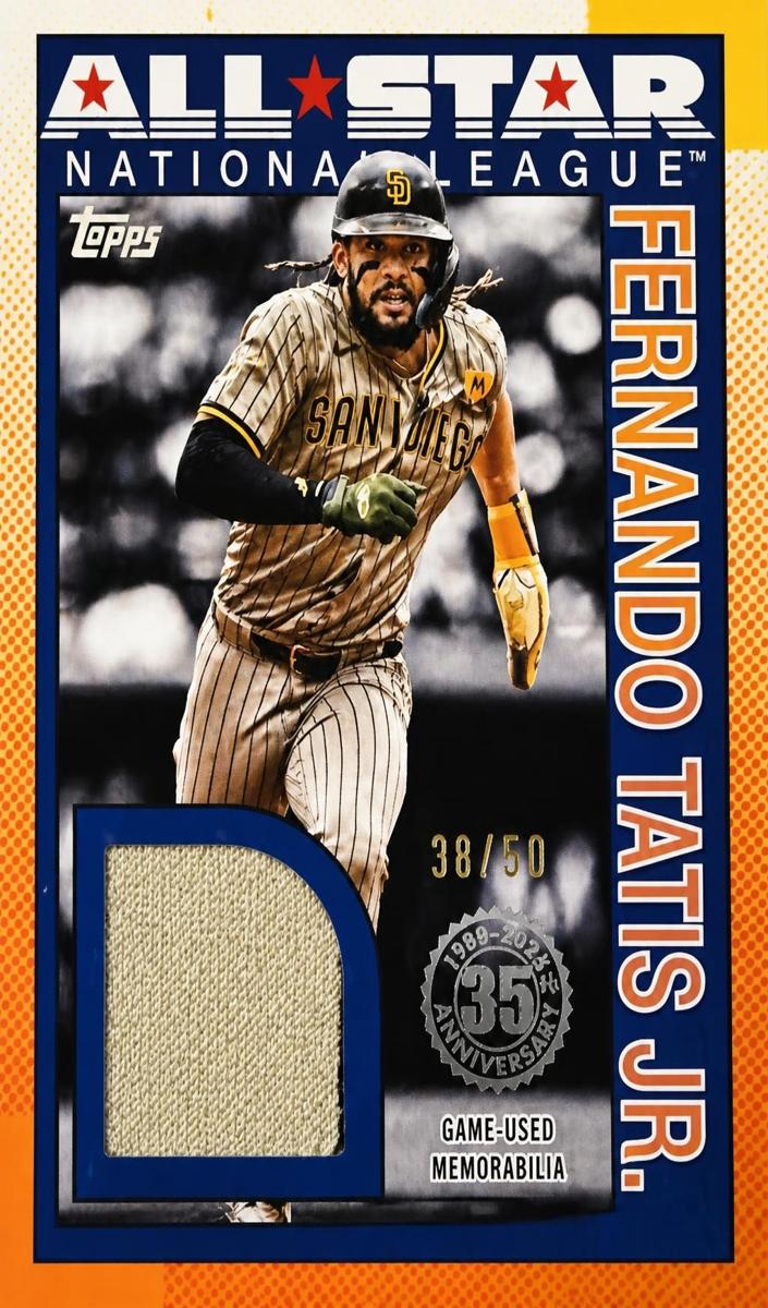 2025 Topps Fernando Tatis Jr. [Red] #90ASR-FT card