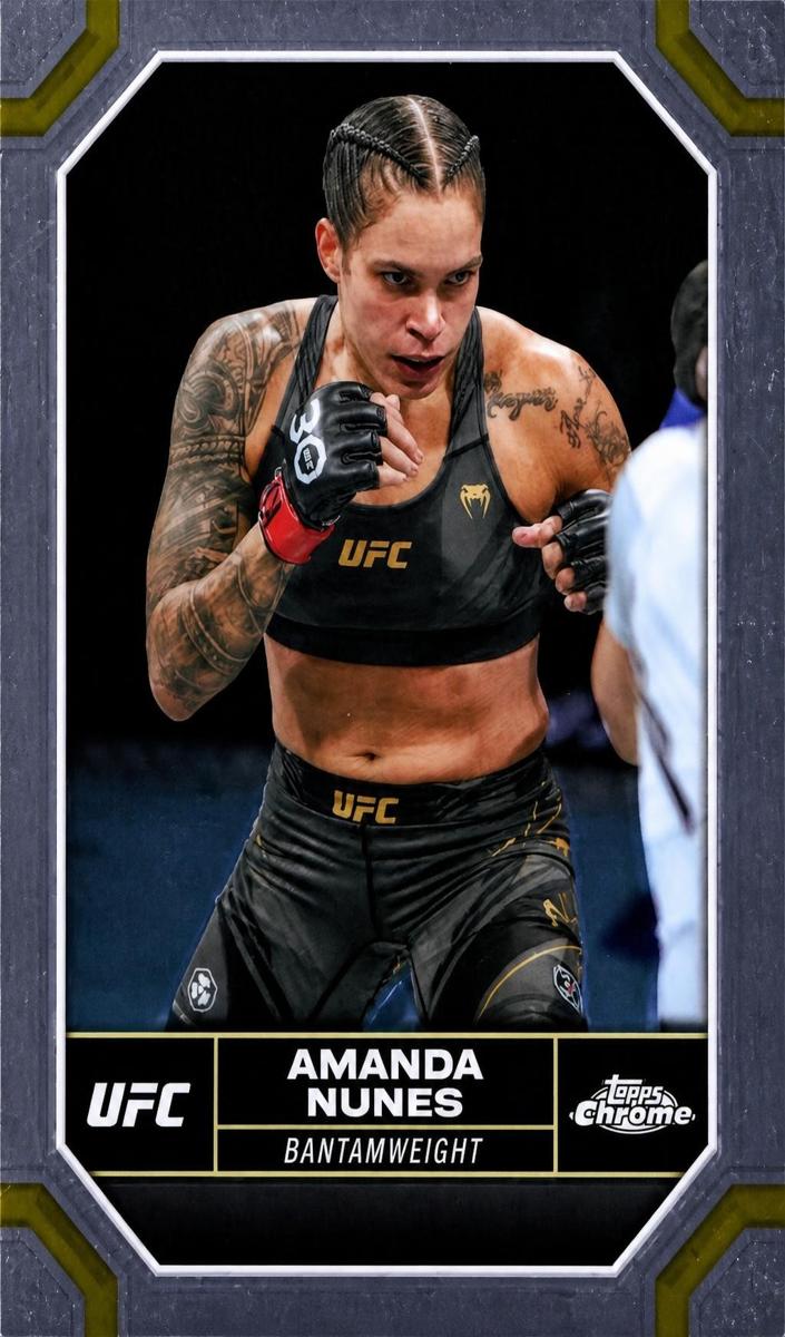 Amanda Nunes - 2024 Topps Chrome UFC