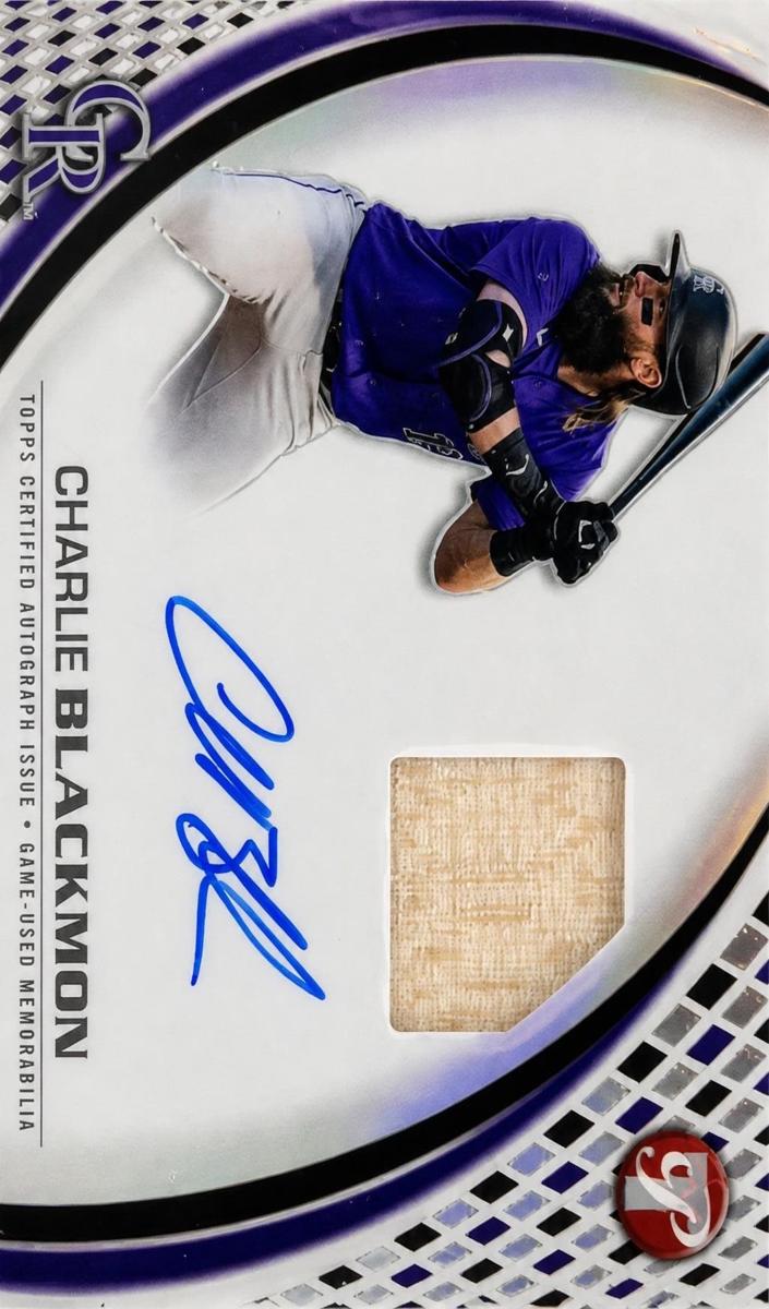 2026 Topps Pristine Charlie Blackmon #PPAR-CBL card