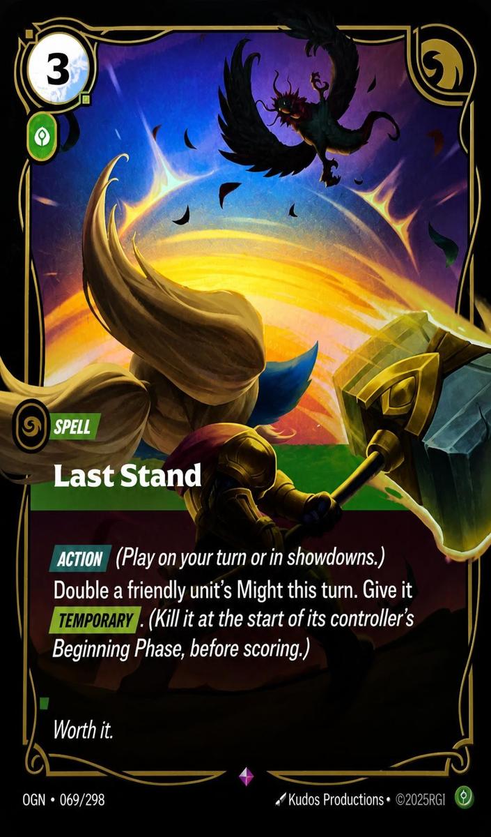 2025 Last Stand [Foil] #69