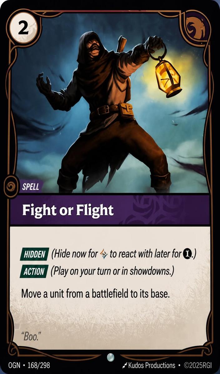 2025 Fight or Flight [Foil] #168