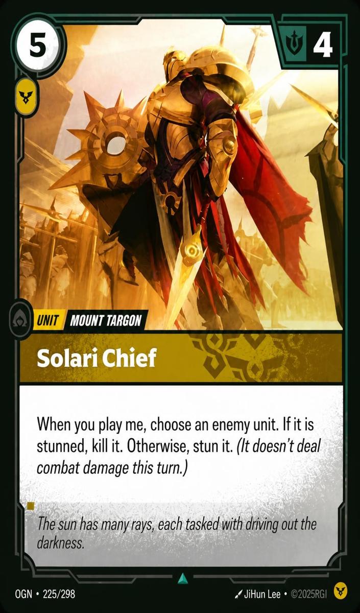 2025 Solari Chief [Foil] #225