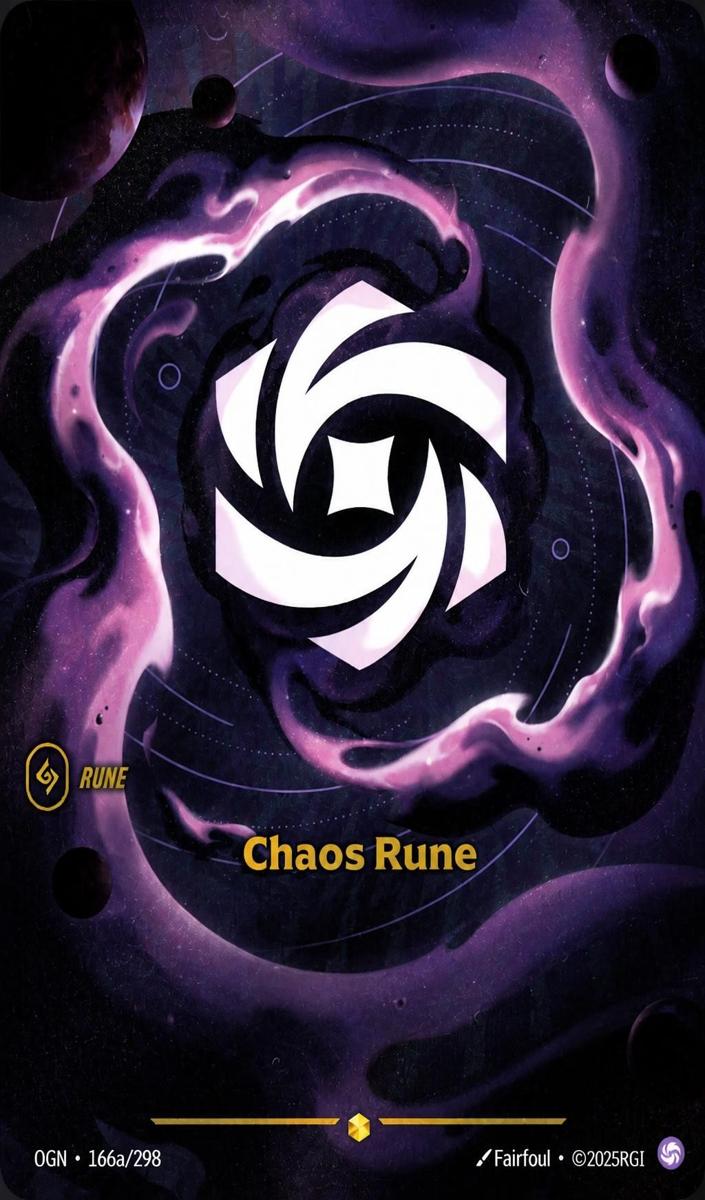2025 Chaos Rune [Alternate Art] #166a